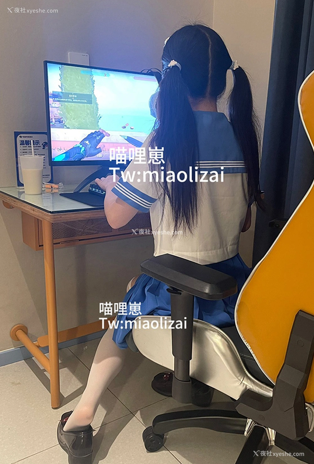 1P - 双马尾萝莉@喵哩崽尺度私拍视图合集