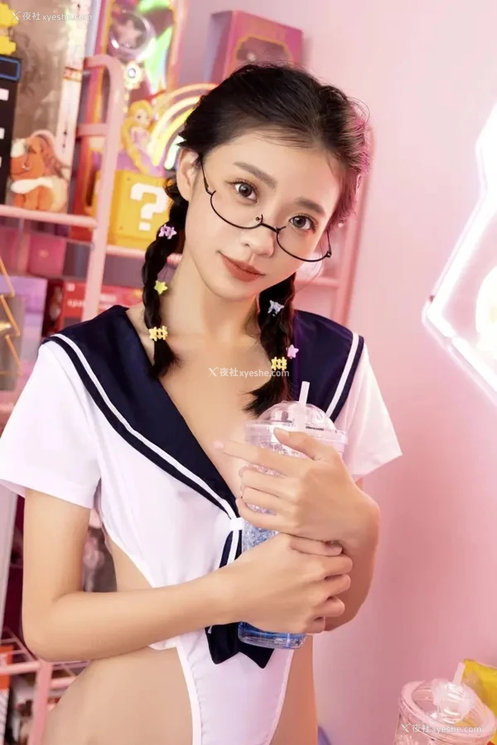 1P - 清新美少女妍妍电竞少女无圣光图集