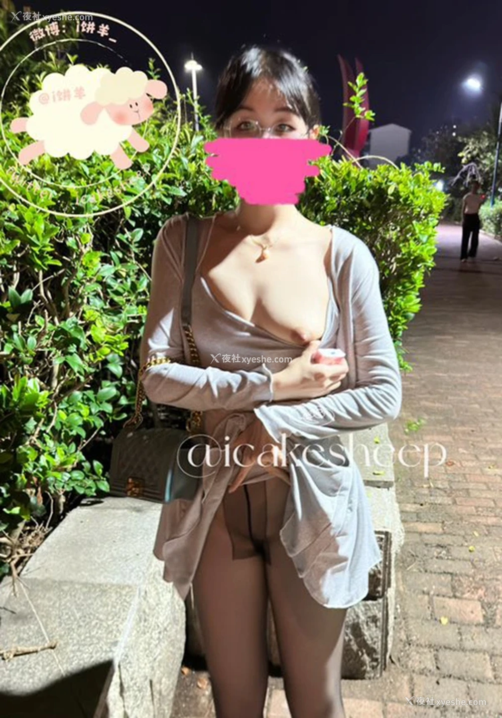 1P - 露出系福利姬@i饼羊 尺度私拍视图合集2