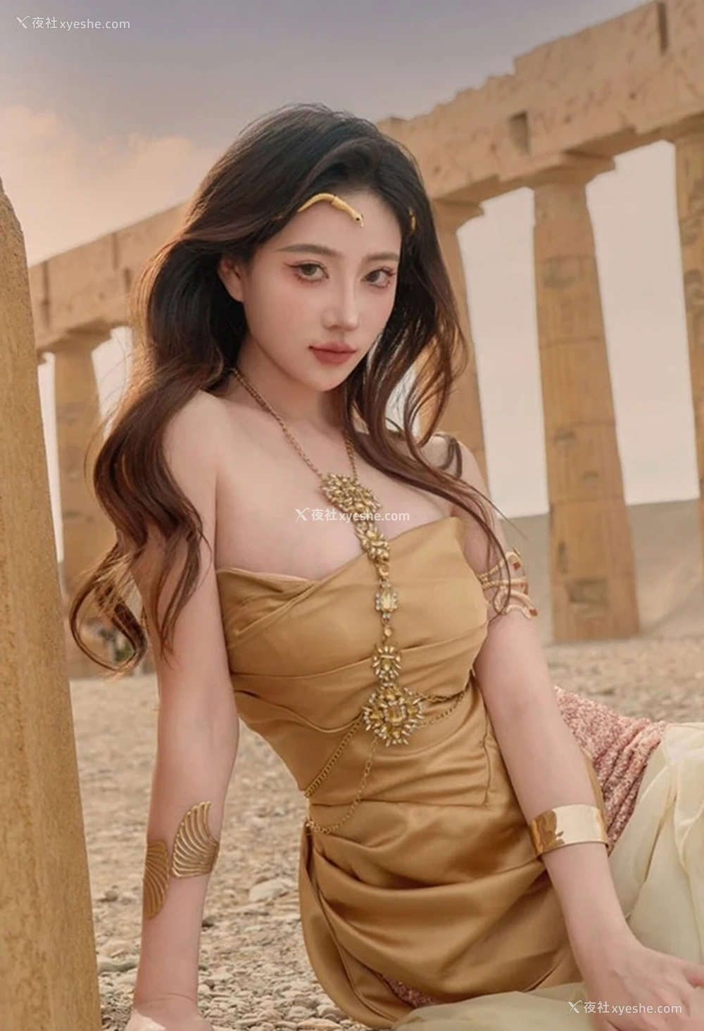 1P - 极品女神年年圣墟神秘的少女无圣光美图