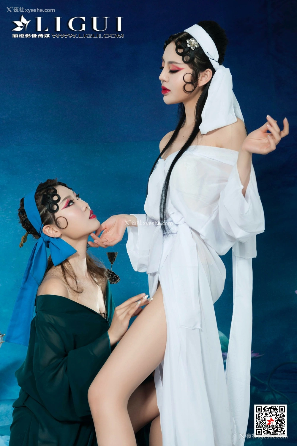 1P - [Ligui丽柜] 网络丽人 Model 钟情&凉儿