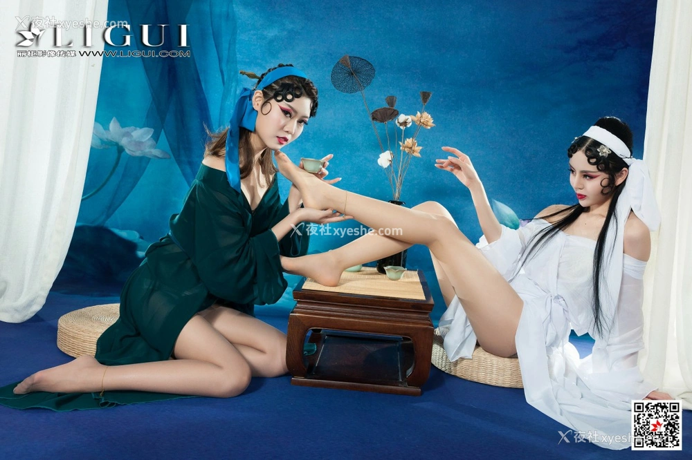 1P - [Ligui丽柜] 网络丽人 Model 钟情&凉儿