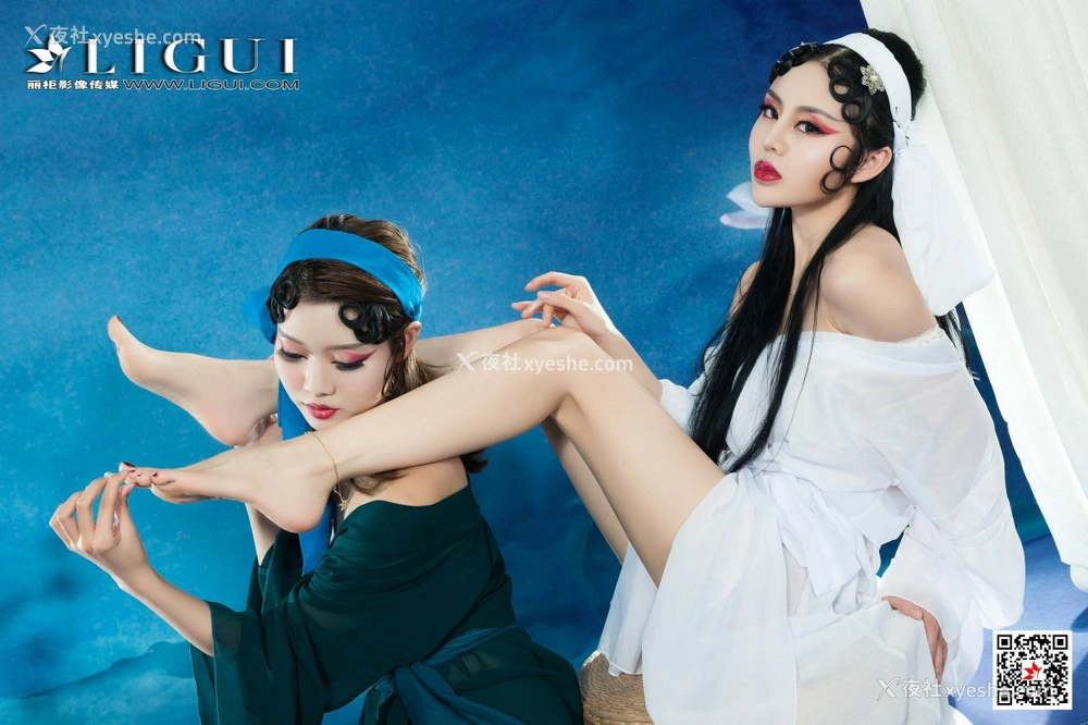 1P - [Ligui丽柜] 网络丽人 Model 钟情&凉儿