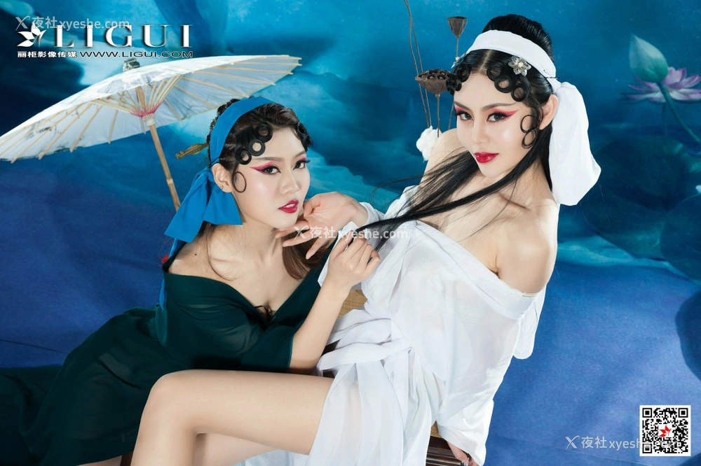 1P - [Ligui丽柜] 网络丽人 Model 钟情&凉儿