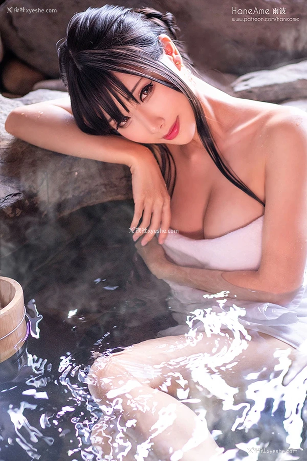 1P - 网红美女雨波HaneAme 溫泉身材凸凹有致激情四射