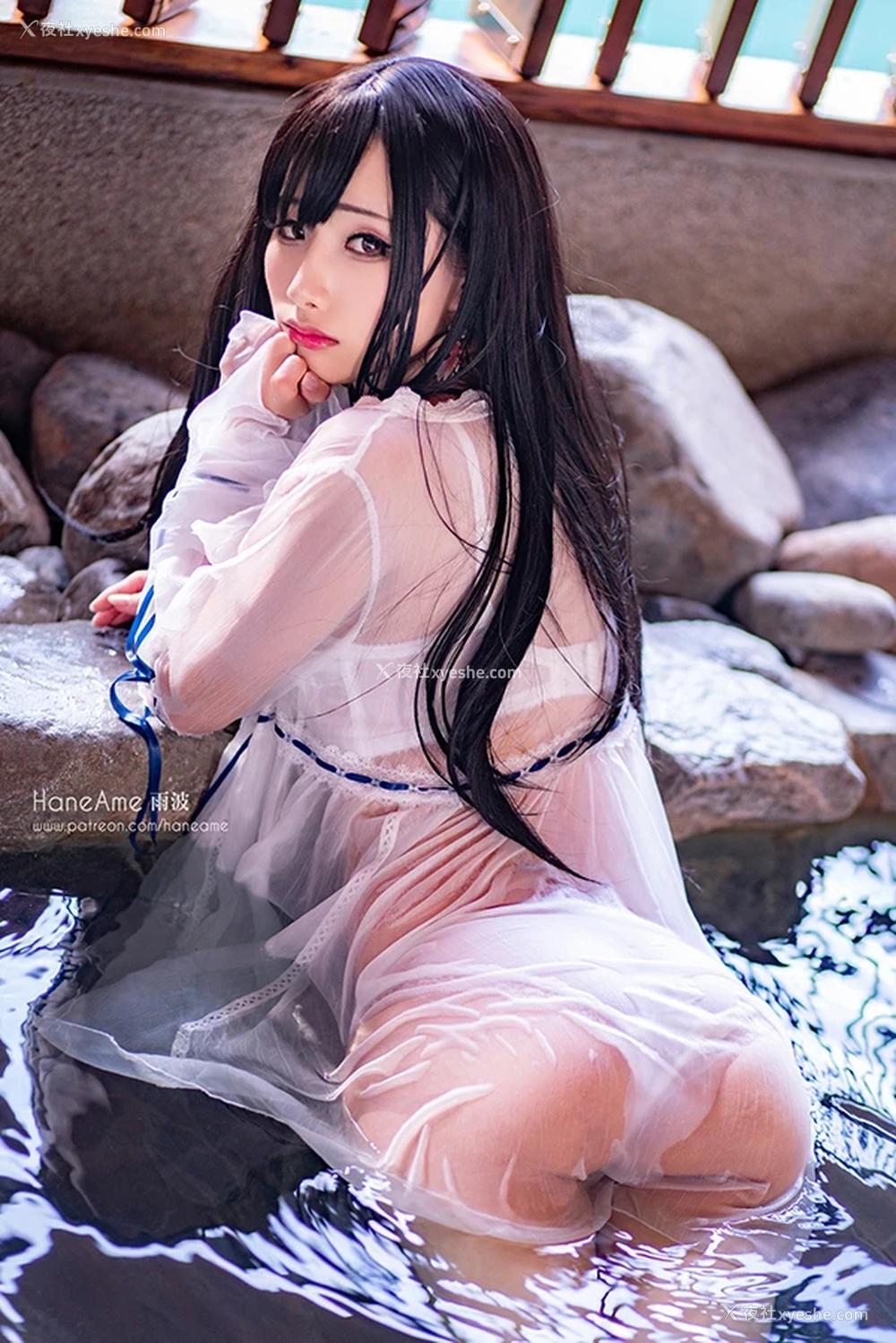 1P - 网红美女雨波HaneAme 溫泉身材凸凹有致激情四射