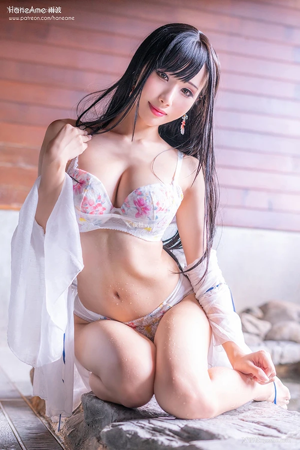1P - 网红美女雨波HaneAme 溫泉身材凸凹有致激情四射