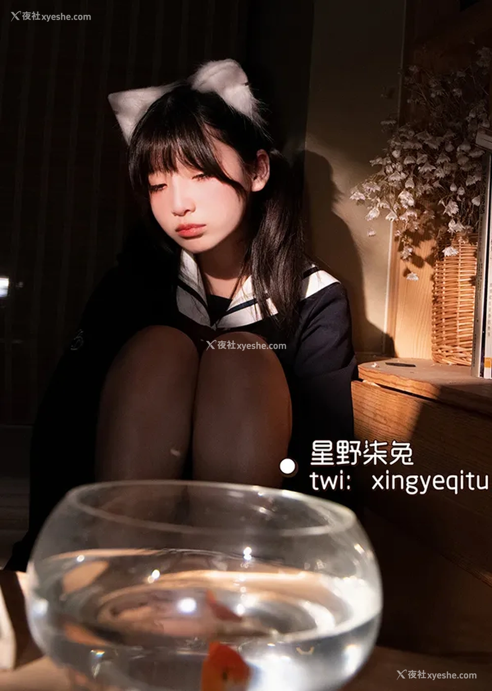 1P - 白虎福利姬@呆米米- 放课后的吔鱼少女