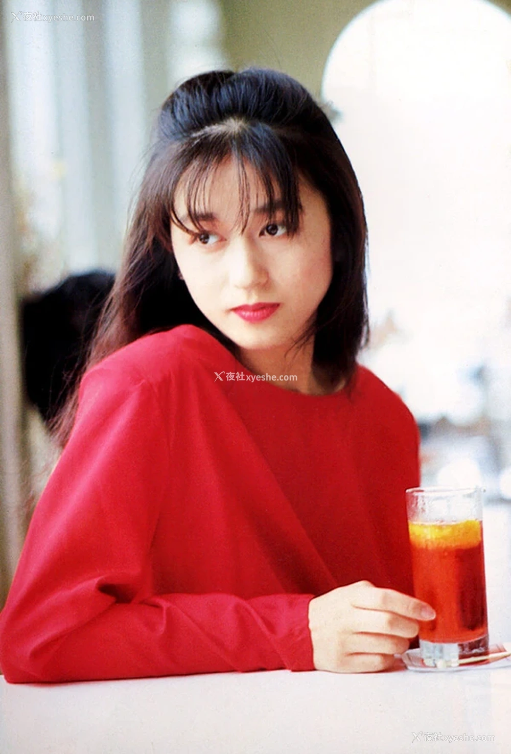 1P - 昔日惊艳了时光的美女青山知可子无圣光图集4