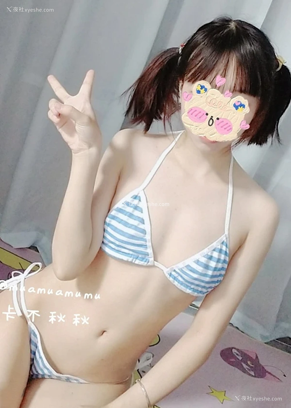 1P - 高颜值福利姬@香蕉不呐呐 尺度视图新作2
