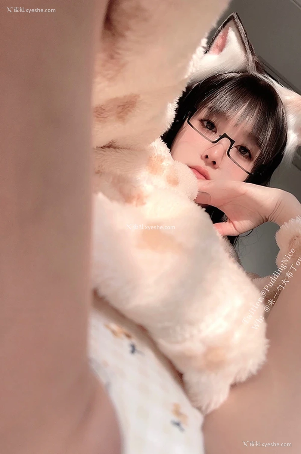 1P - 网红美女布丁大法 VII 芝士猫 诱惑写真