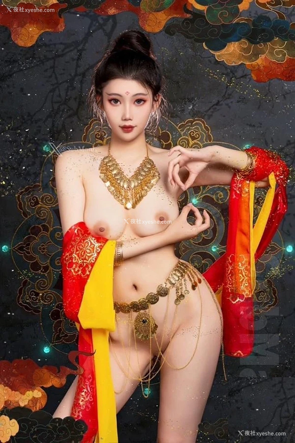 1P - 推特福利2024收集无圣光人体图集9