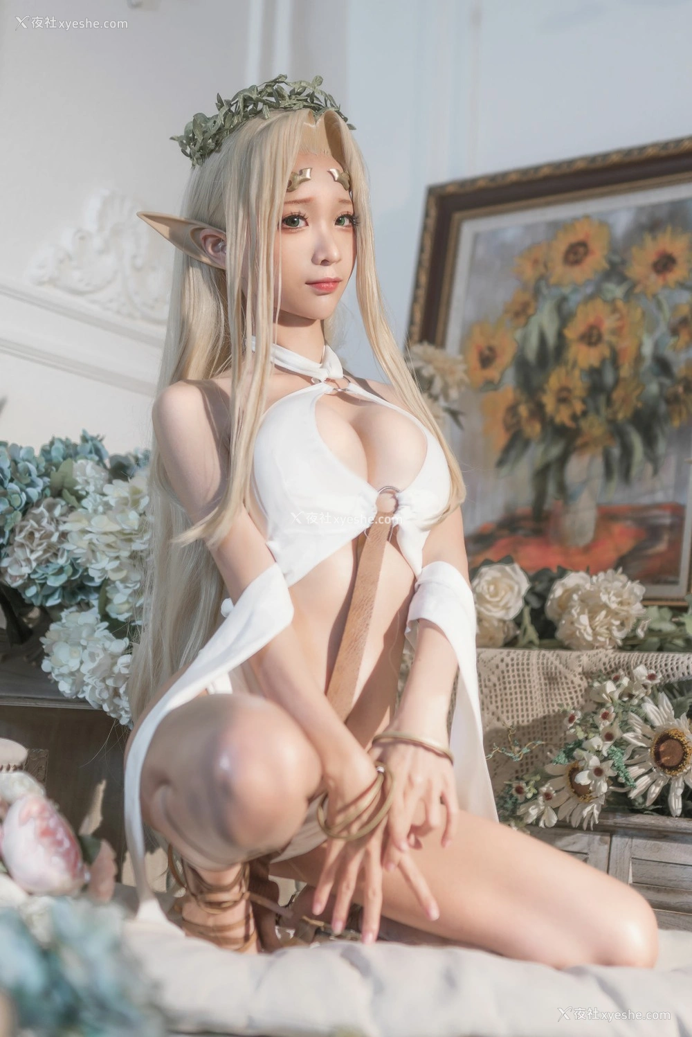 1P - 动漫博主蠢沫沫 – 白精灵 原设