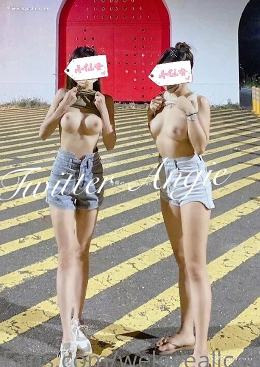 1P - 露出系长腿少妇@angie 尺度订阅视图合集