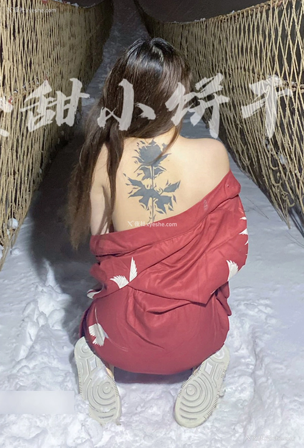 1P - 福利姬黛甜小饼干私拍尺度人体图集