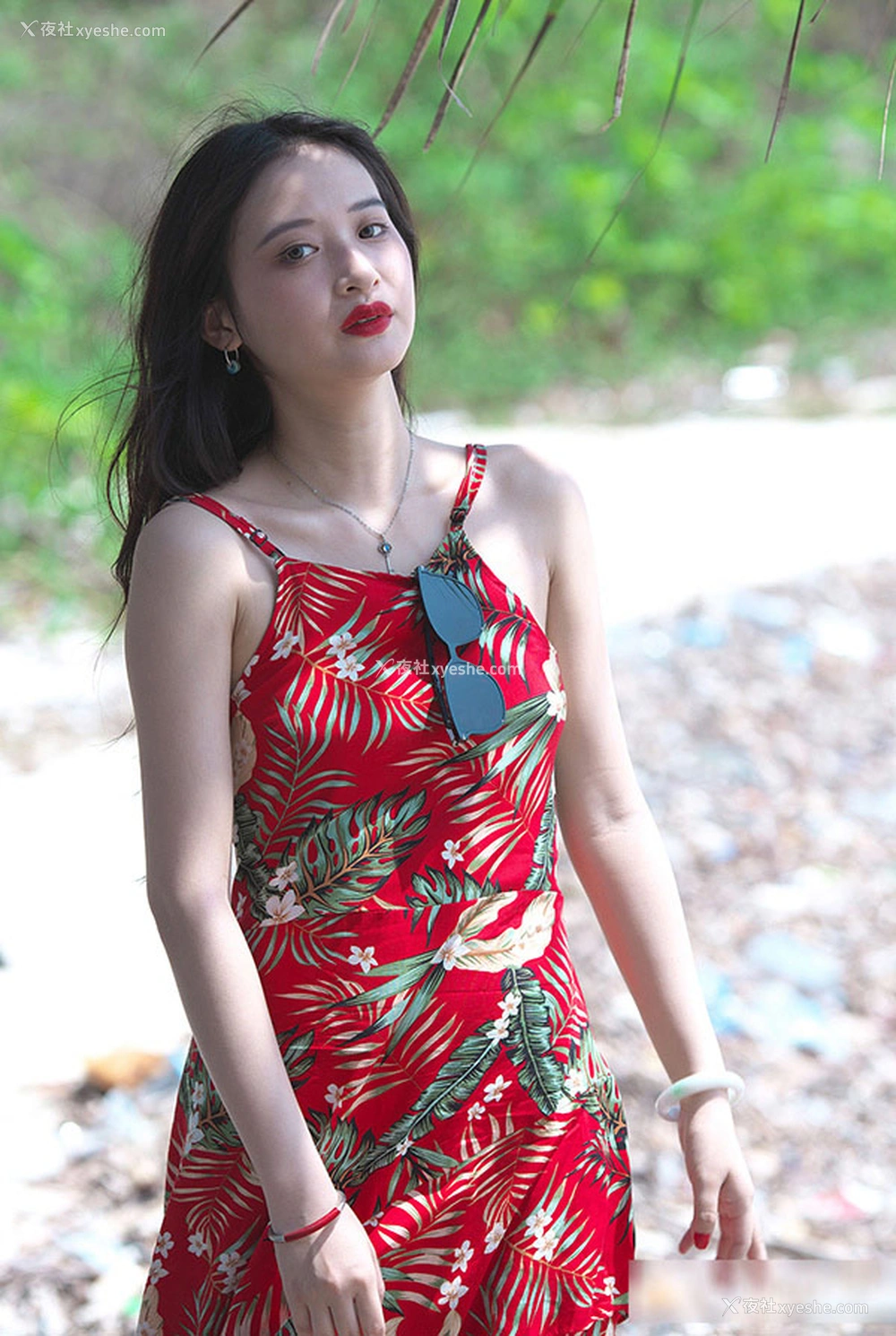 1P - 希威社美女茂木希子普吉岛露出尺度旅拍