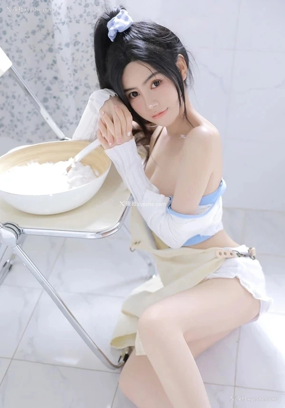 1P - 秀人知名模特白甜私拍唯美无圣光图集