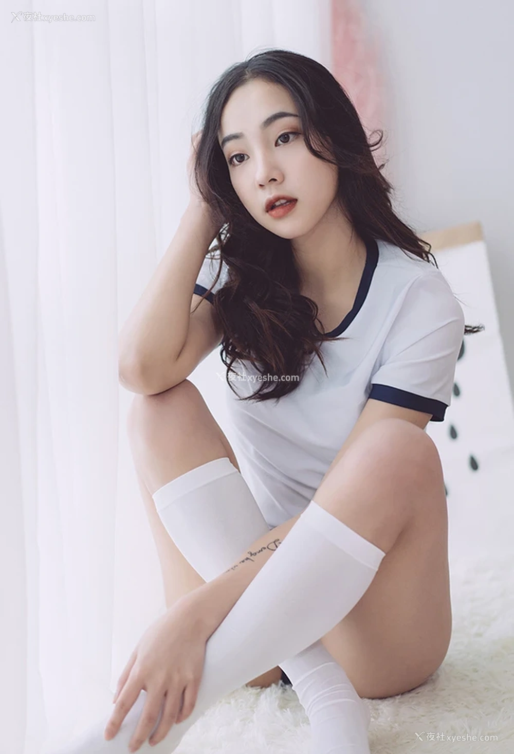 1P - 极品人气模特@婕哥2024唯美无圣光人体图集