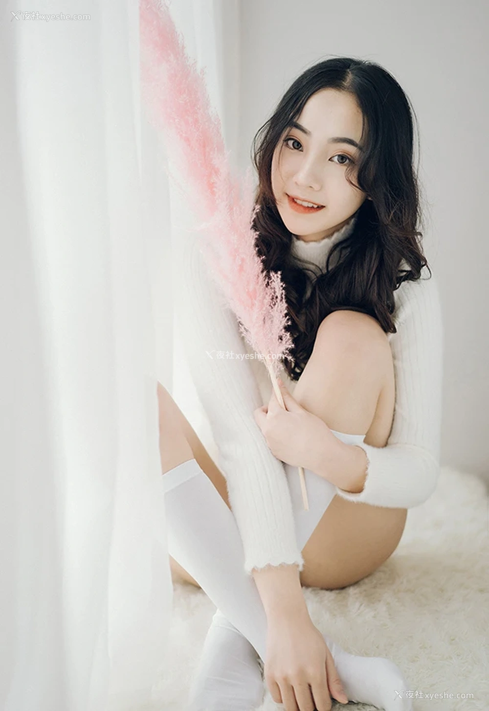 1P - 极品人气模特@婕哥2024唯美无圣光人体图集
