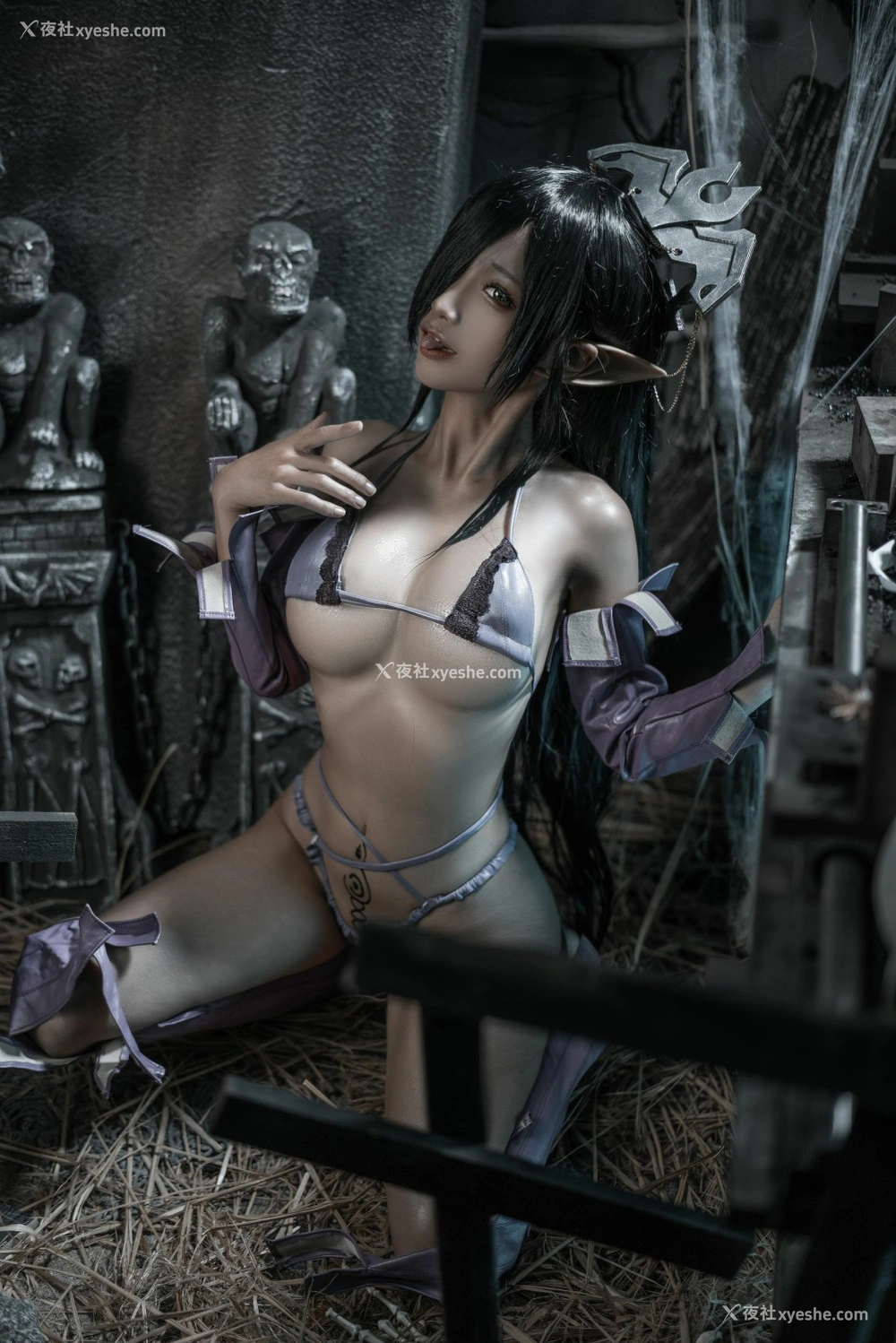 1P - 动漫博主蠢沫沫 – 黑兽女王 同人