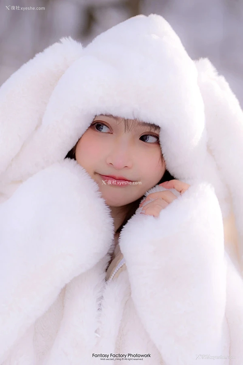 1P - 小丁Ding 雪地里的Snow Rabbit无圣光图集