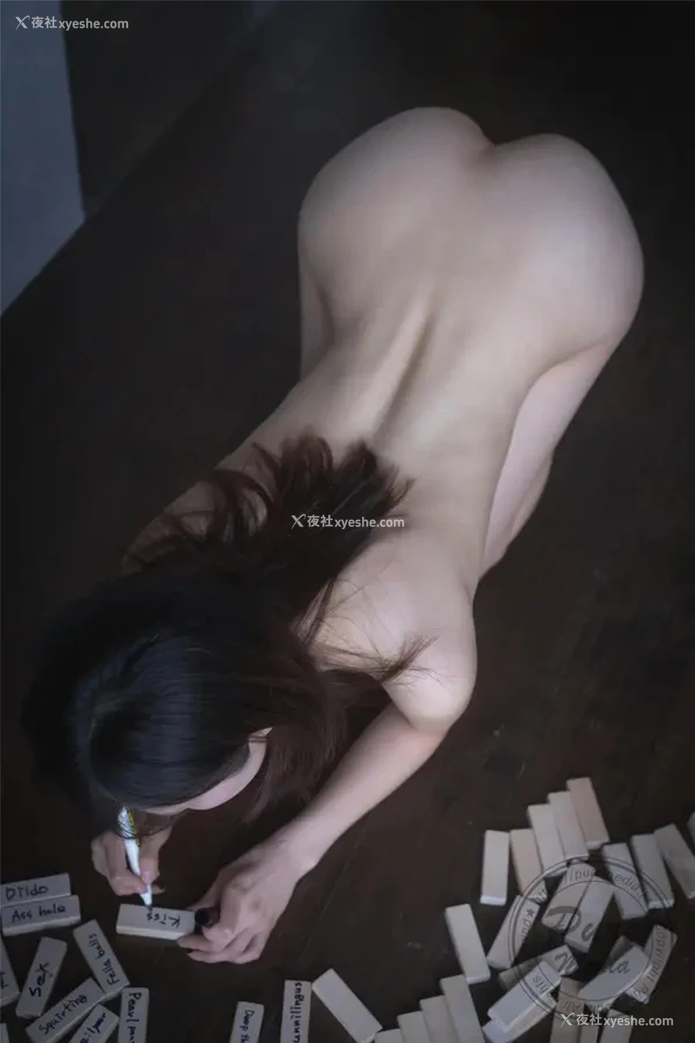 1P - 修长美女Hina愿赌服输系列居家无圣光图集