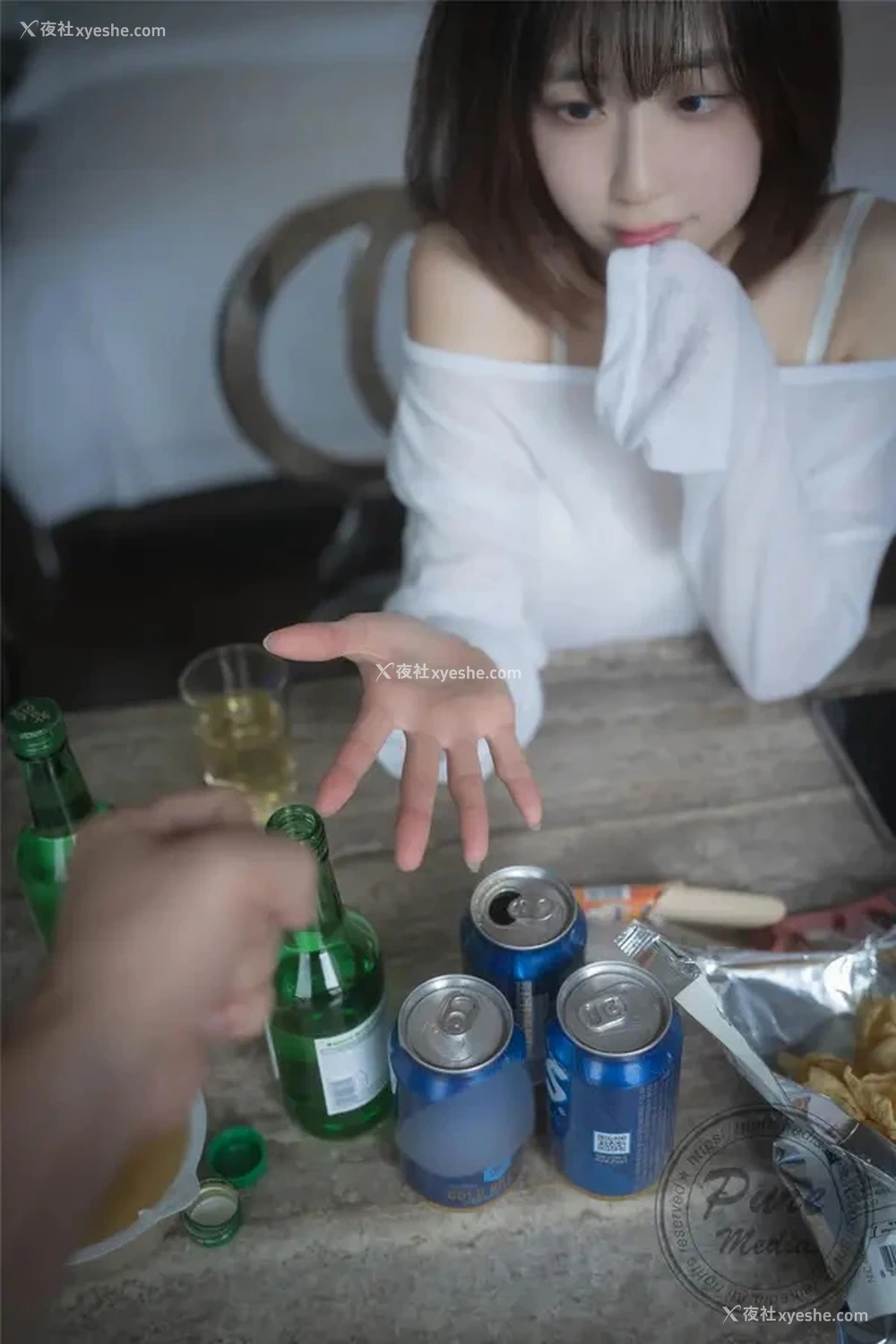1P - 修长美女Hina愿赌服输系列居家无圣光图集