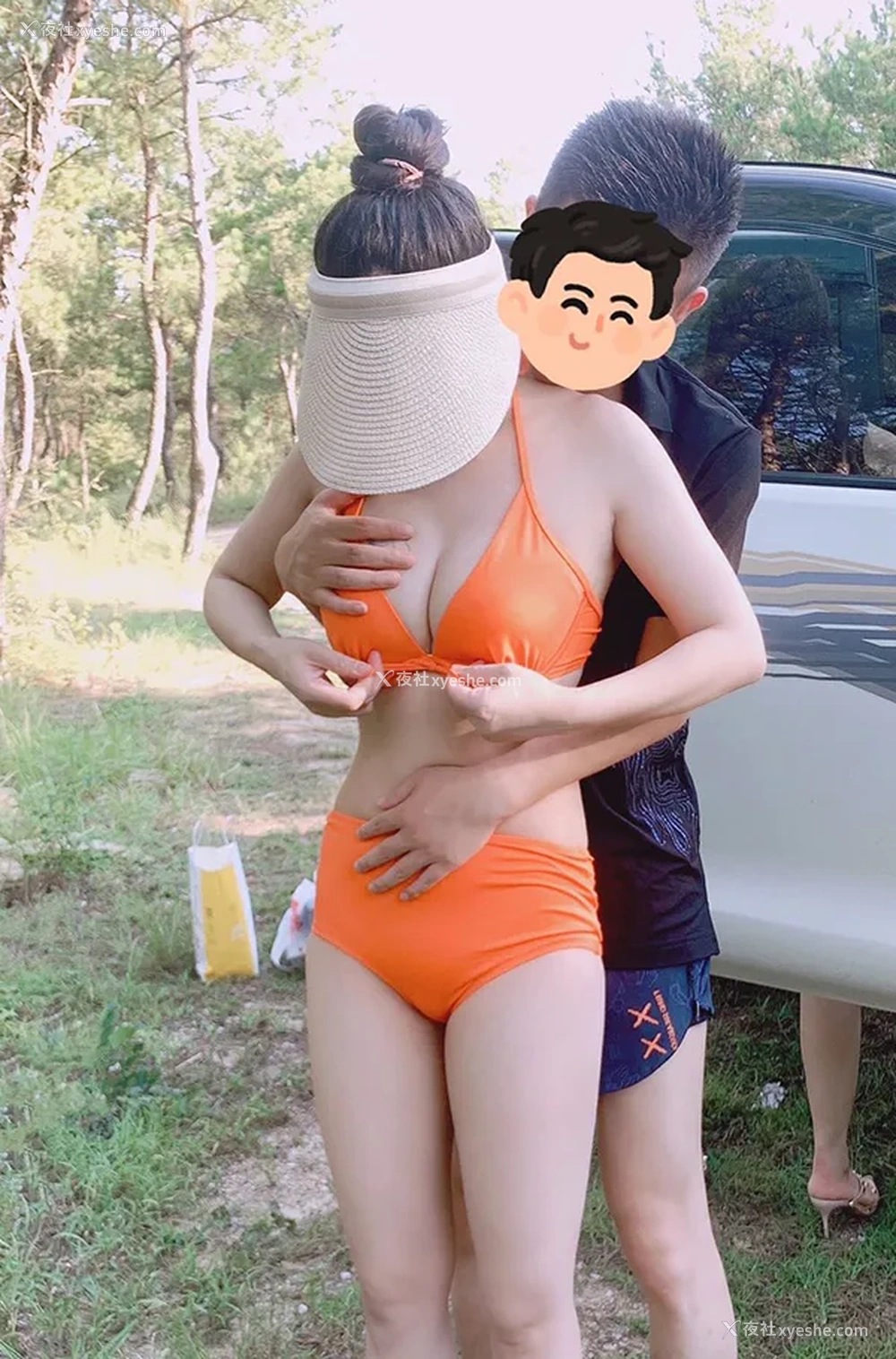 1P - 广西露出达人@旅行夫妻 说走就走尺度合集3