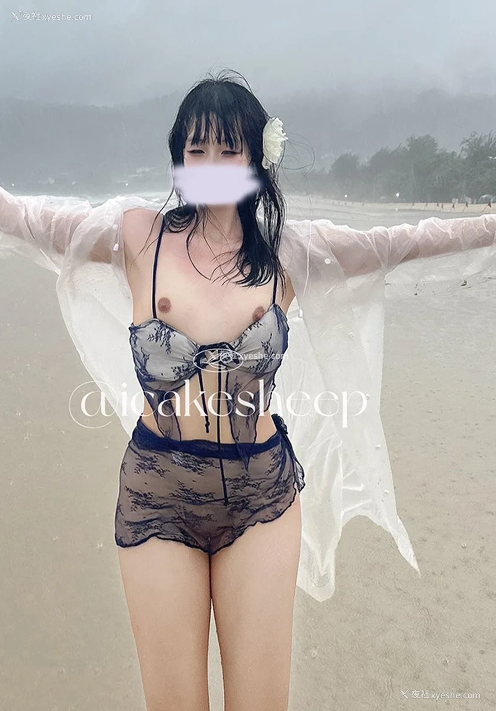 1P - 露出系福利姬@i饼羊 尺度私拍视图合集