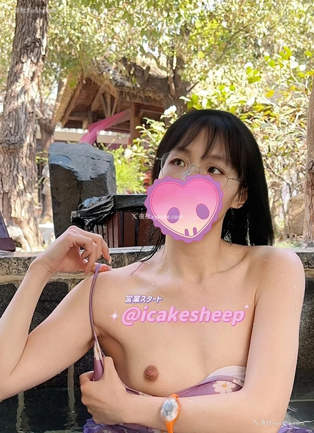 1P - 露出系福利姬@i饼羊 尺度私拍视图合集