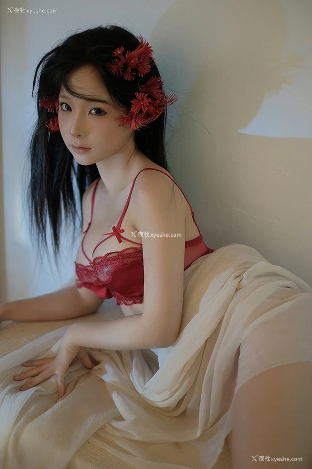 1P - 网红美女蠢沫沫 居家清新一抹红