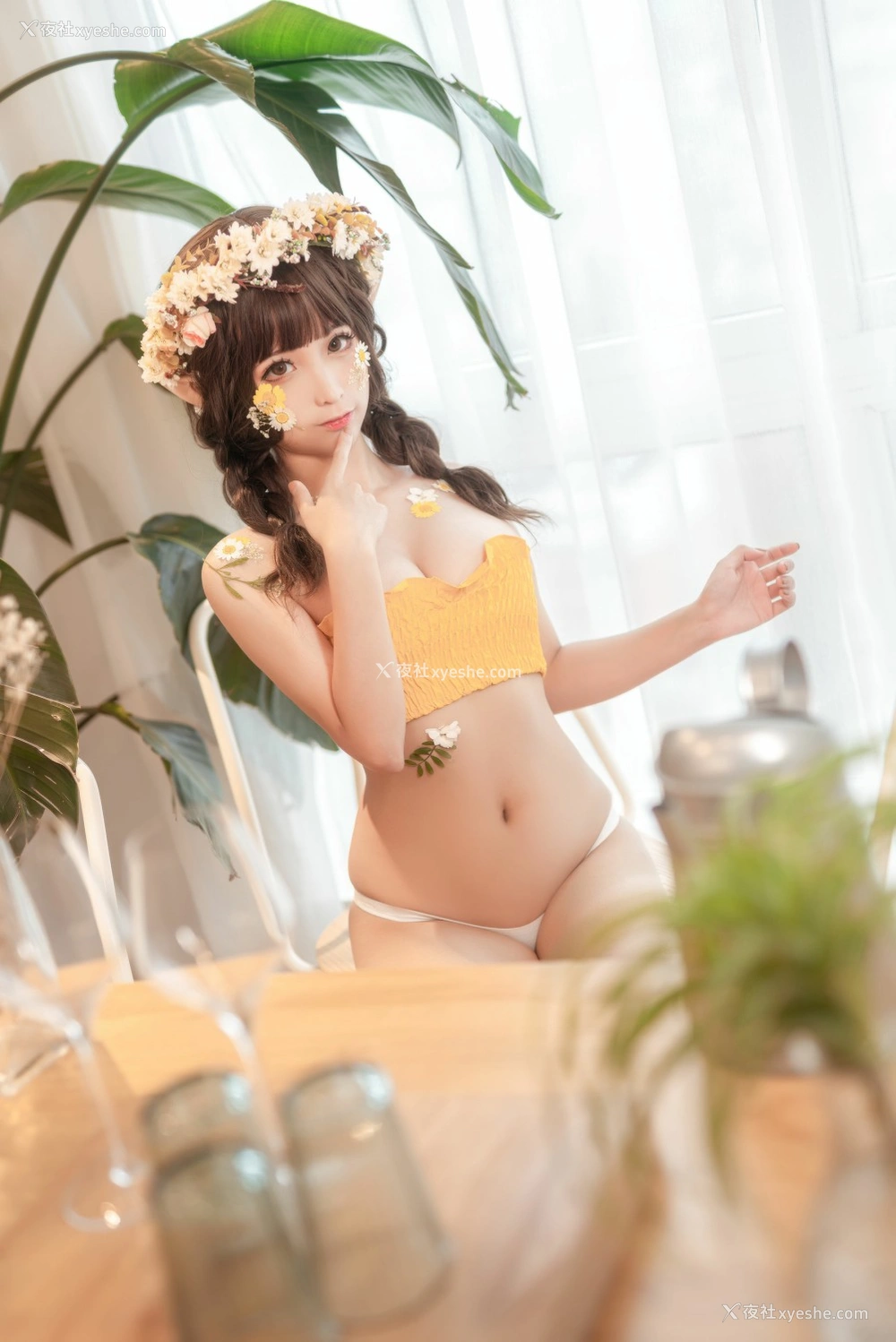 1P - 动漫博主蠢沫沫 – 尖耳国度 花精灵