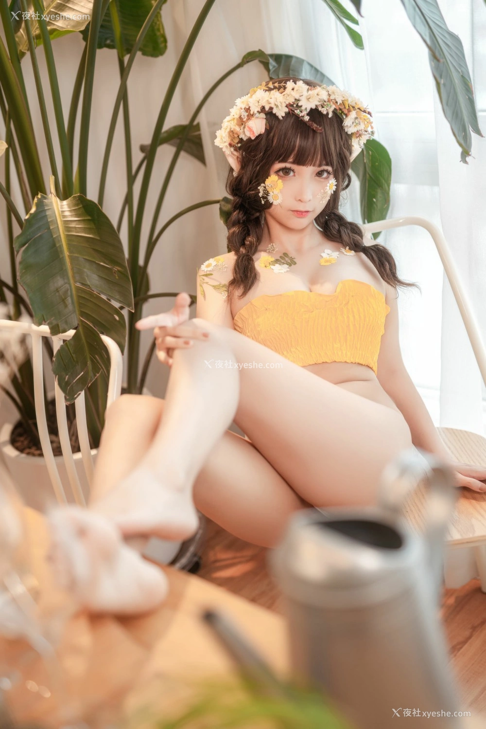 1P - 动漫博主蠢沫沫 – 尖耳国度 花精灵