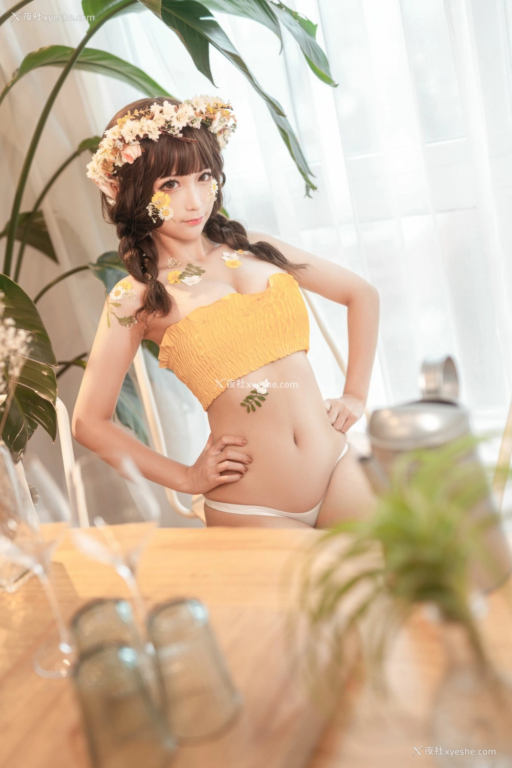 1P - 动漫博主蠢沫沫 – 尖耳国度 花精灵