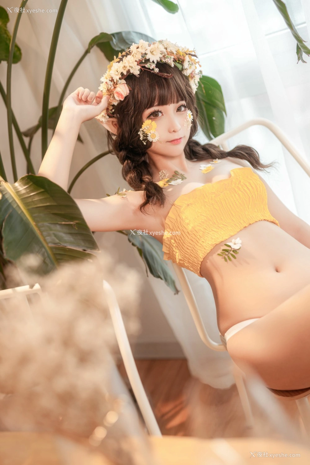 1P - 动漫博主蠢沫沫 – 尖耳国度 花精灵