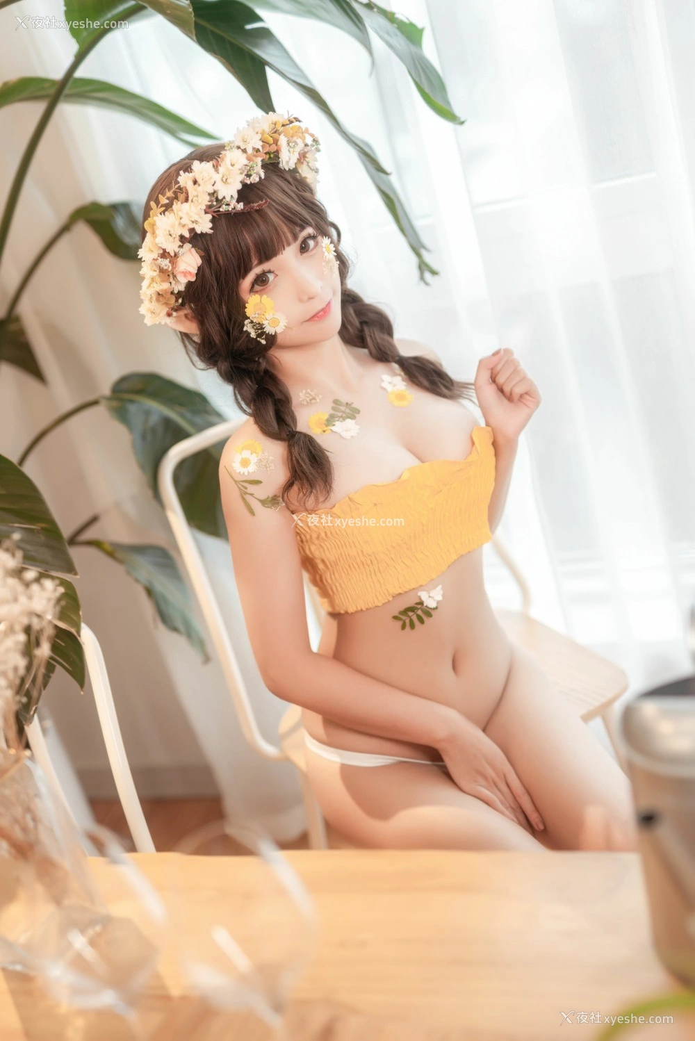 1P - 动漫博主蠢沫沫 – 尖耳国度 花精灵