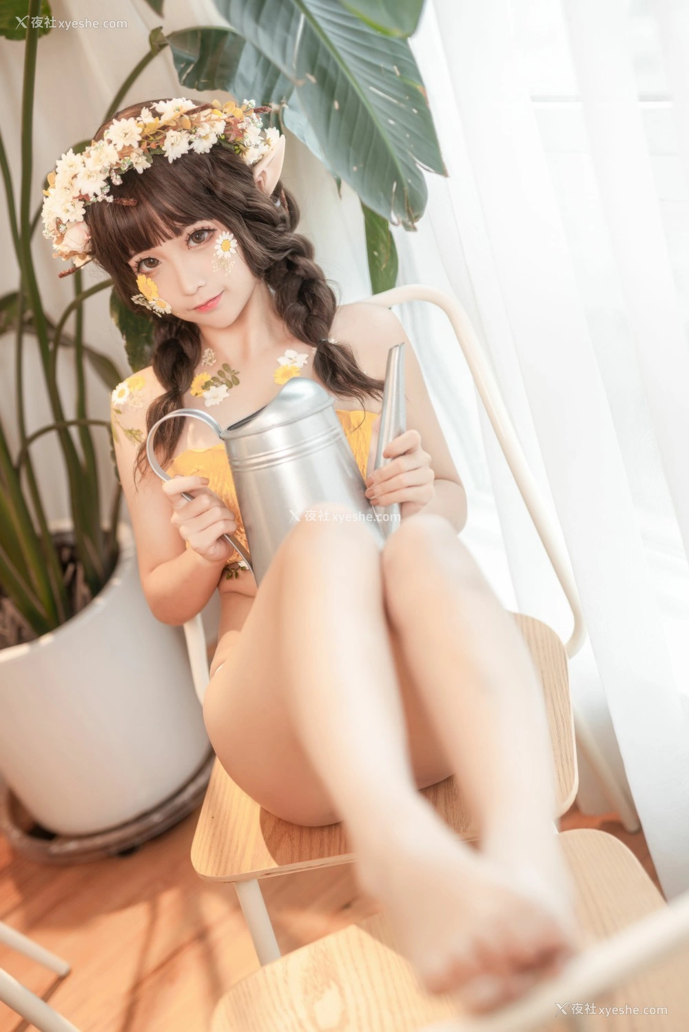 1P - 动漫博主蠢沫沫 – 尖耳国度 花精灵