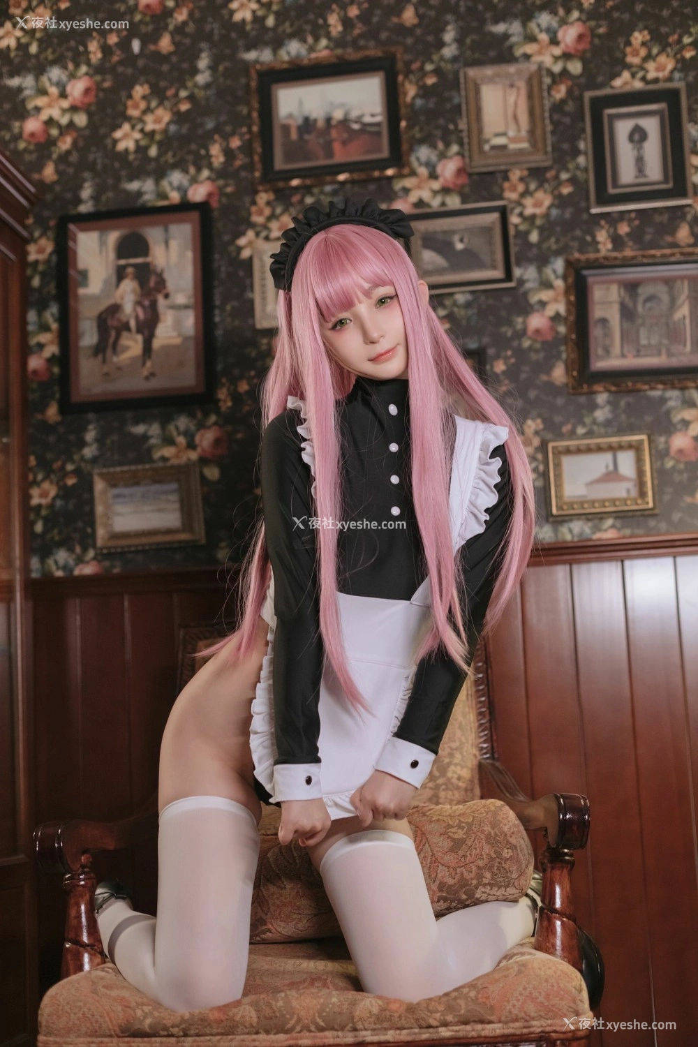 1P - 桜井宁宁 – 复古女仆