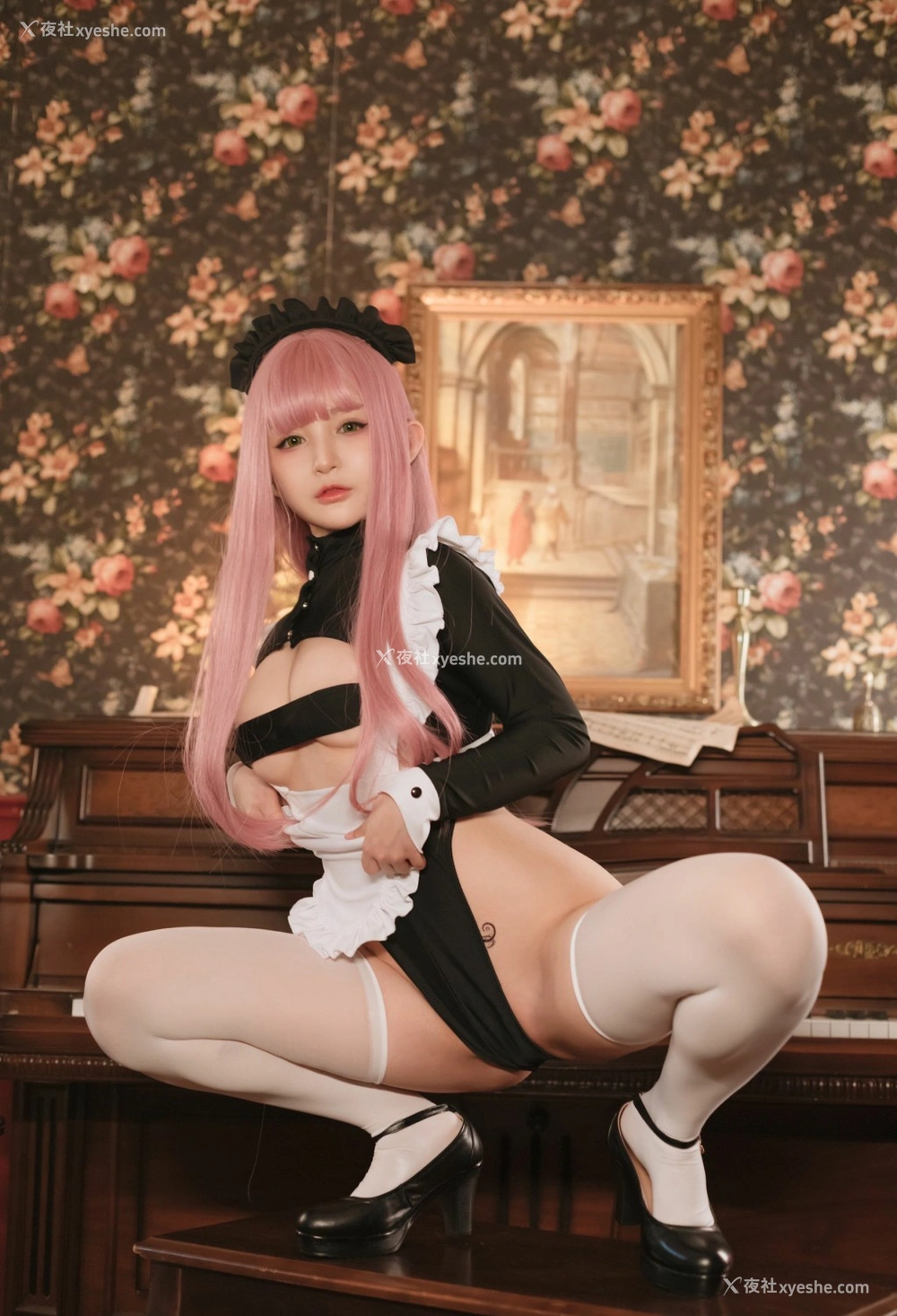 1P - 桜井宁宁 – 复古女仆