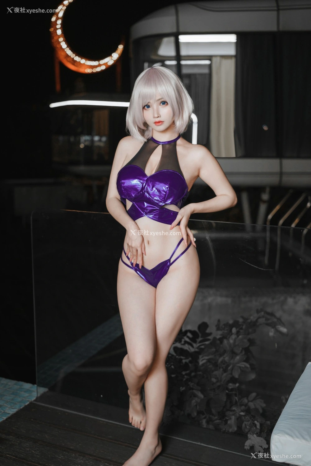 1P - [Cosplay]rioko凉凉子 – 电光机王 貉