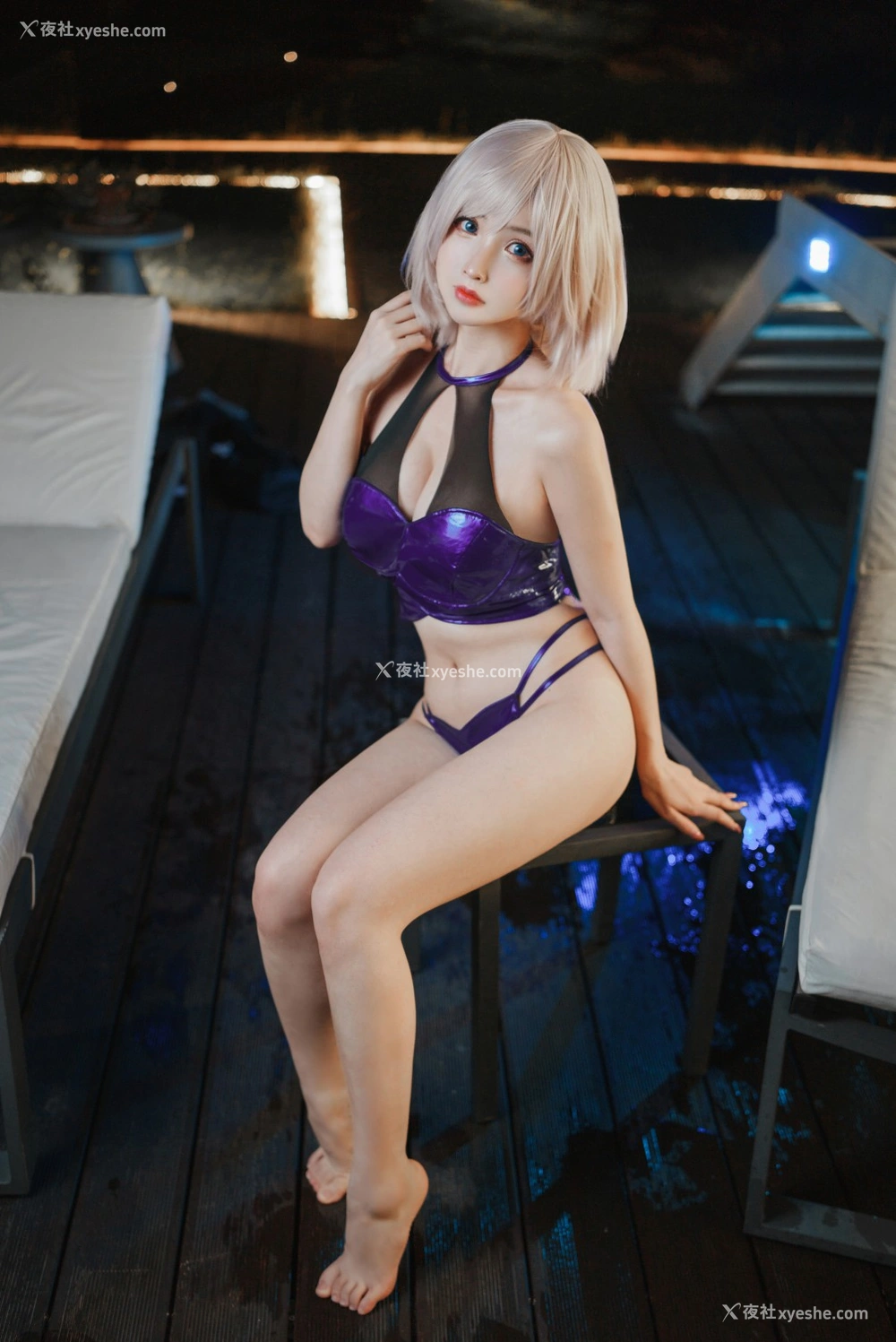 1P - [Cosplay]rioko凉凉子 – 电光机王 貉