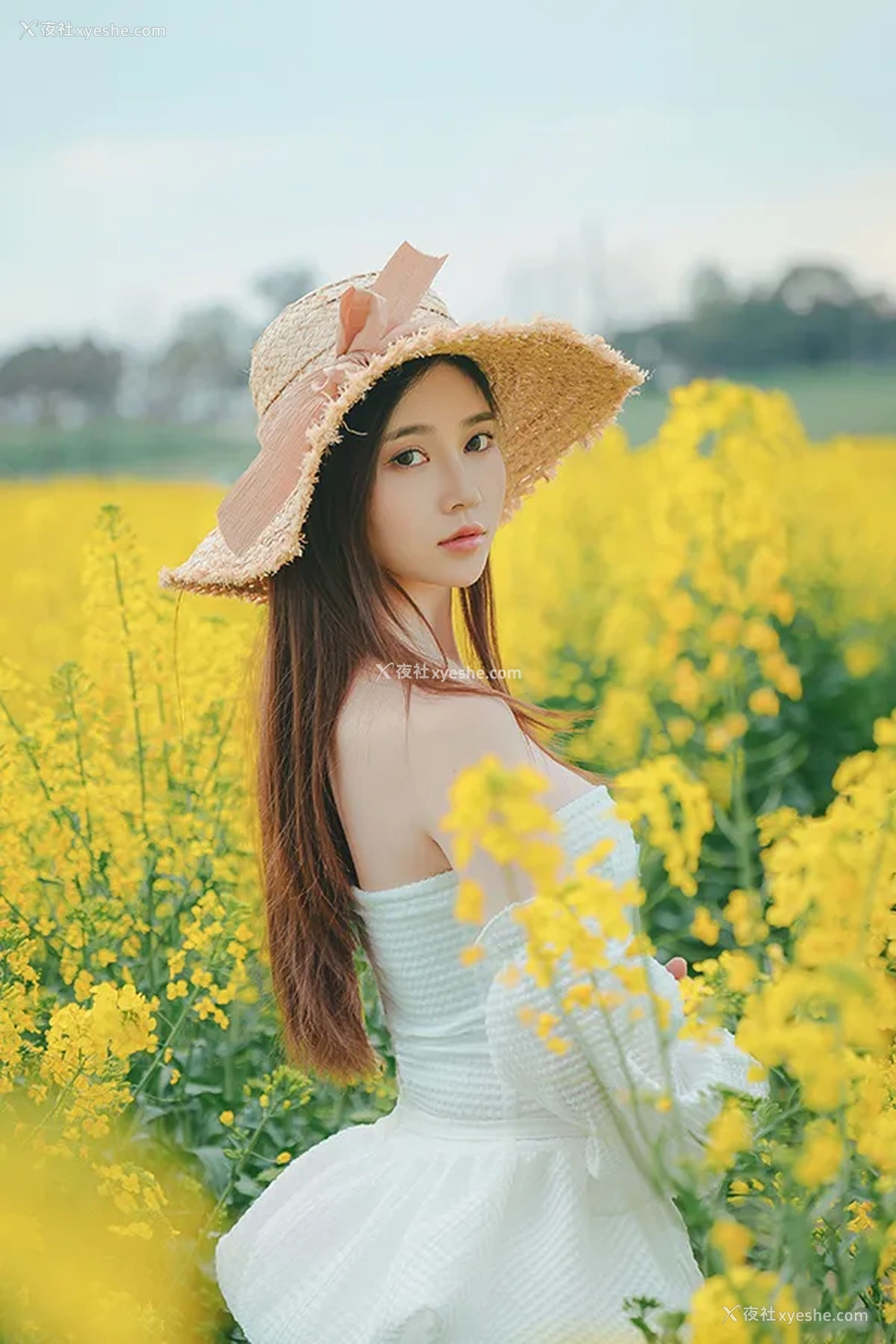 1P - 极品女神年年 油菜花地里的野趣无圣光美图