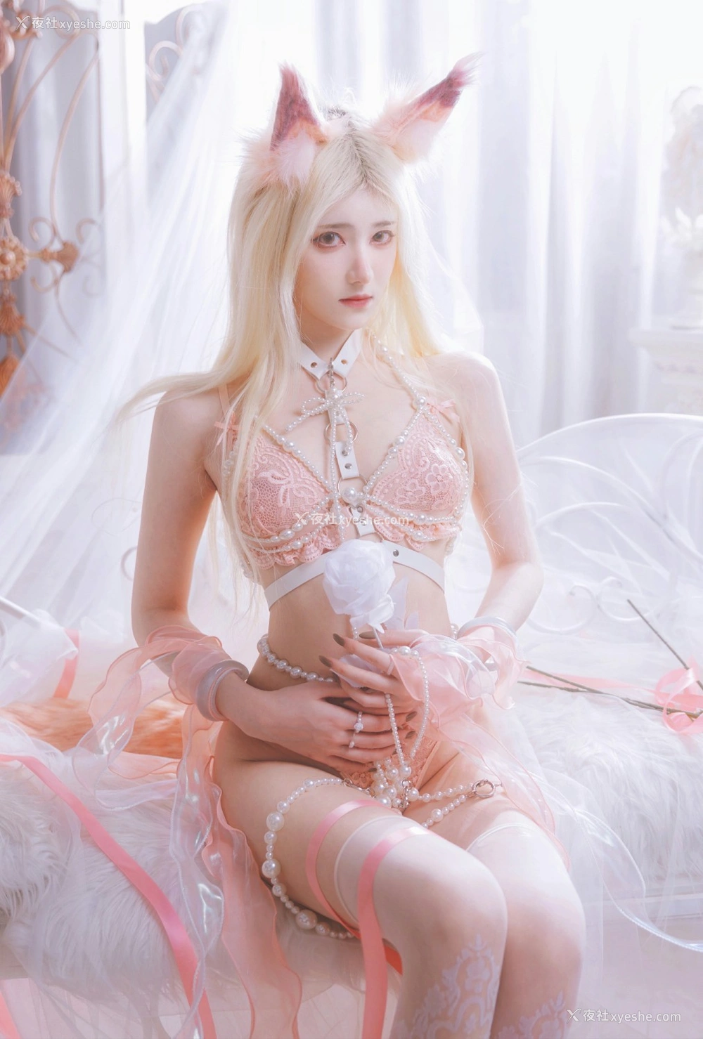 1P - [Cosplay]南桃Momoko – 狐狸与蔷薇