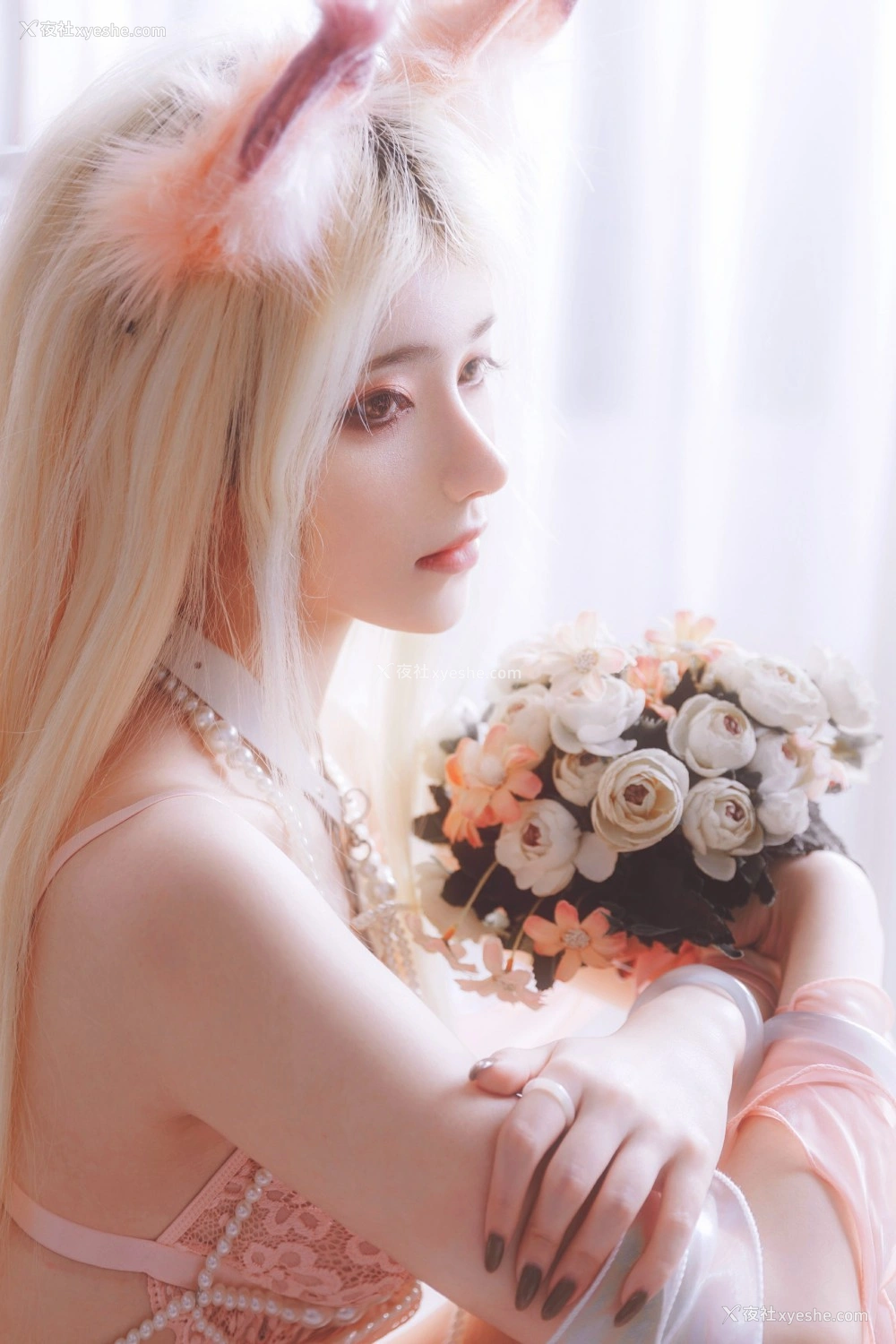 1P - [Cosplay]南桃Momoko – 狐狸与蔷薇