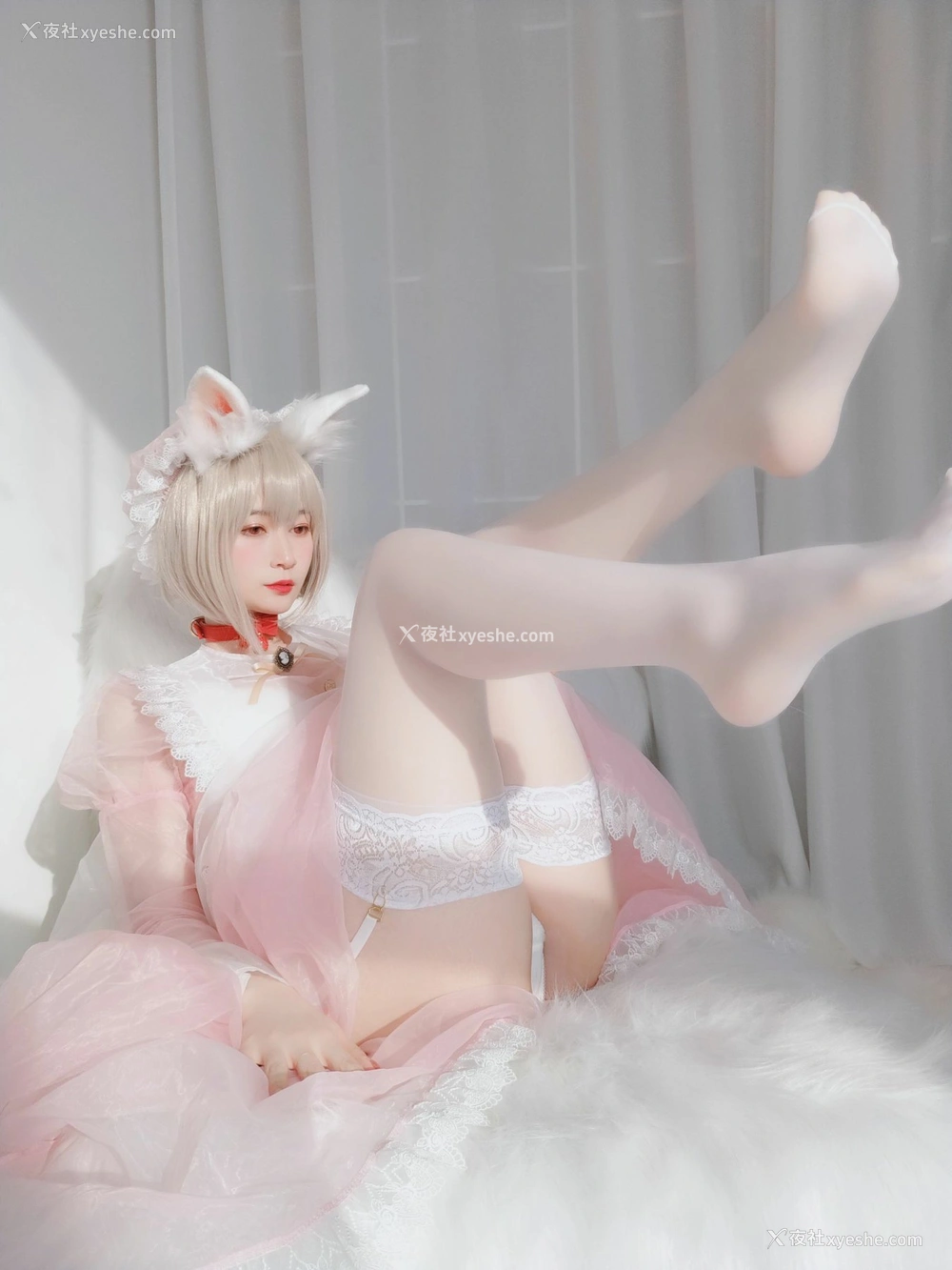 1P - Coser小姐姐白银 – 女仆小兔子