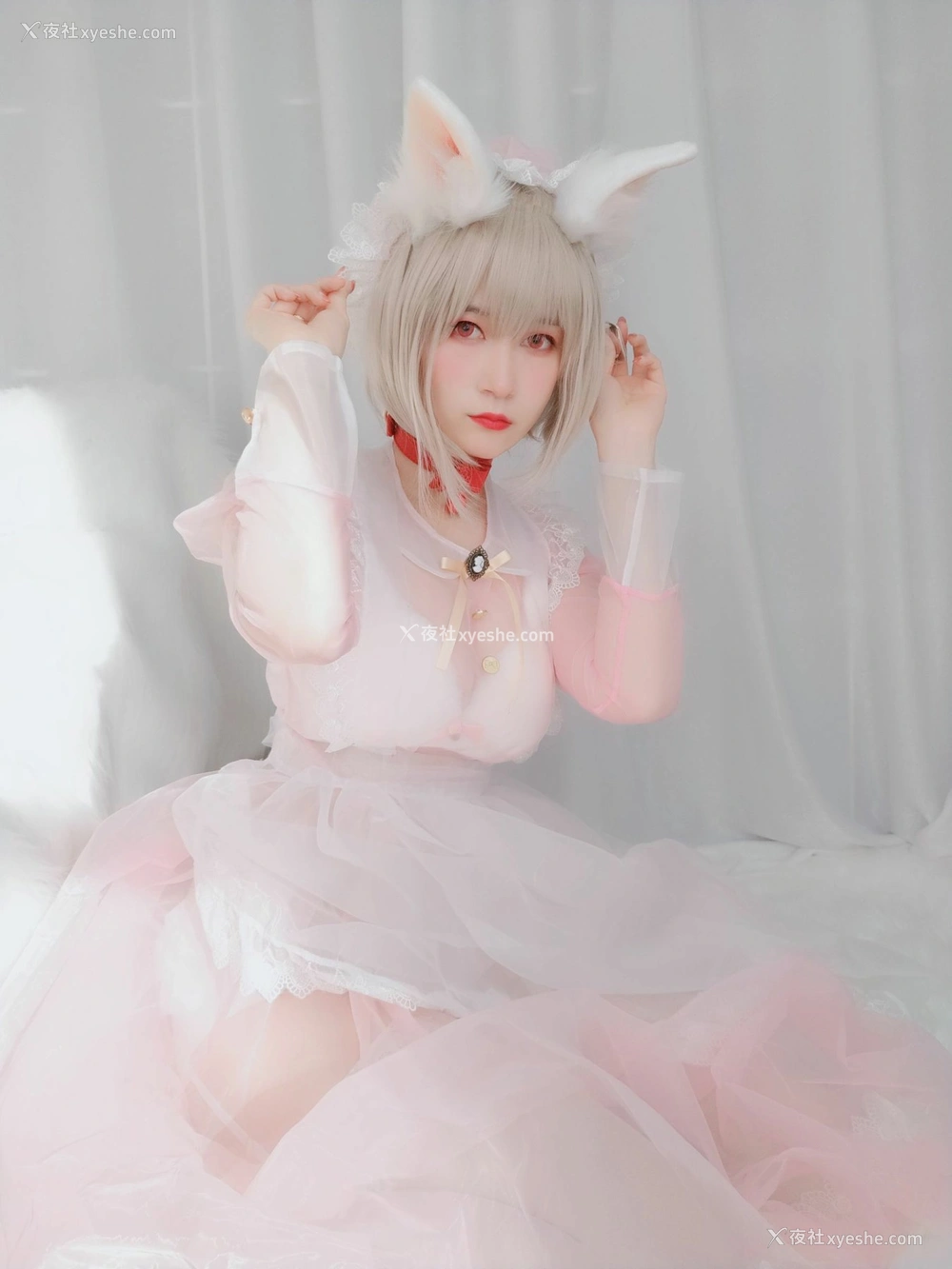 1P - Coser小姐姐白银 – 女仆小兔子
