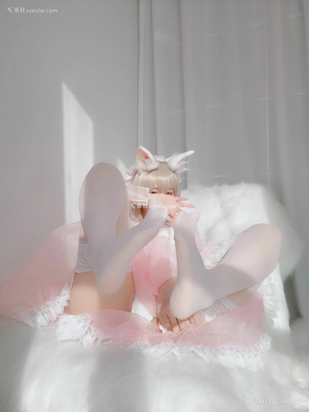 1P - Coser小姐姐白银 – 女仆小兔子