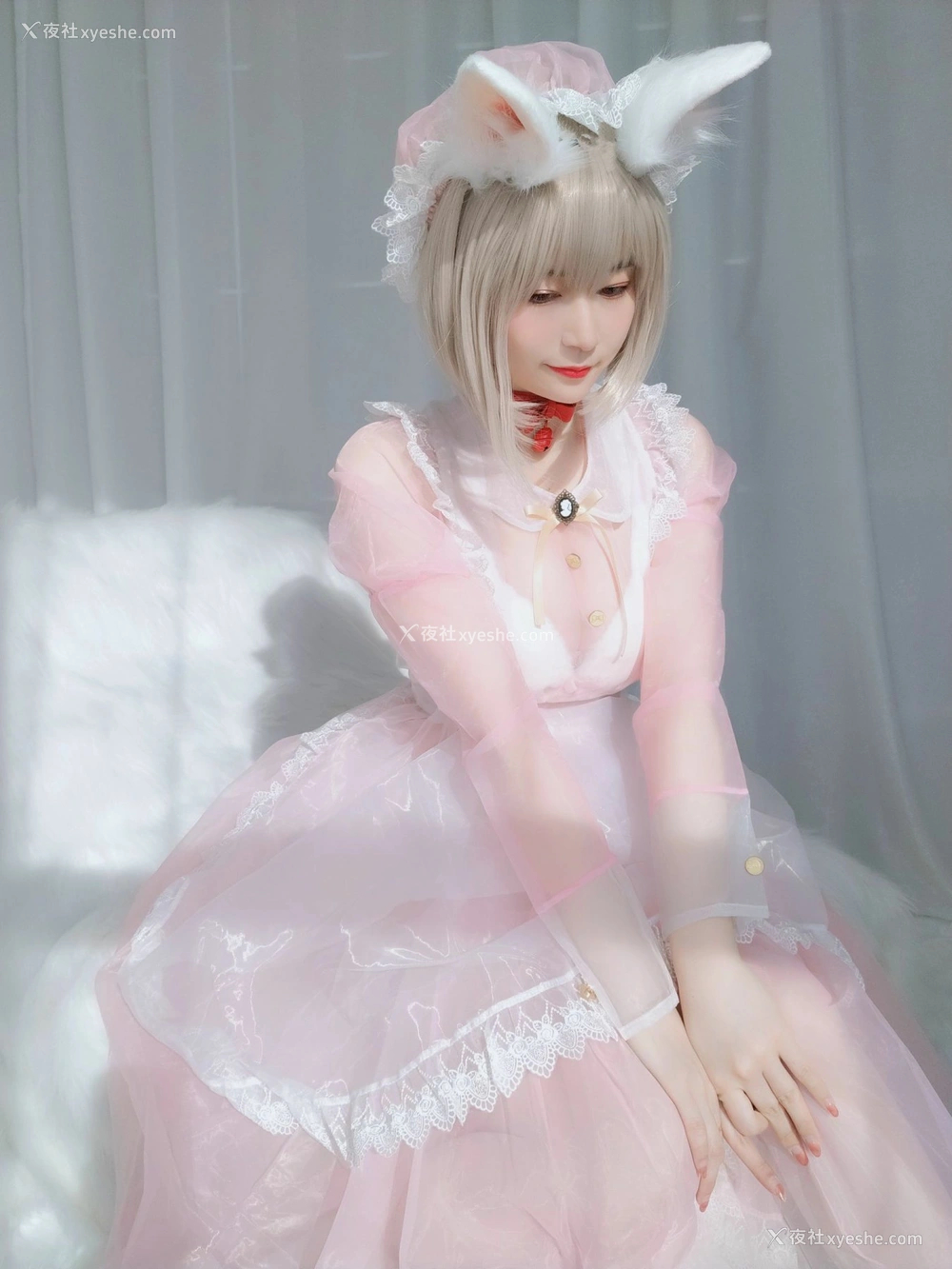 1P - Coser小姐姐白银 – 女仆小兔子