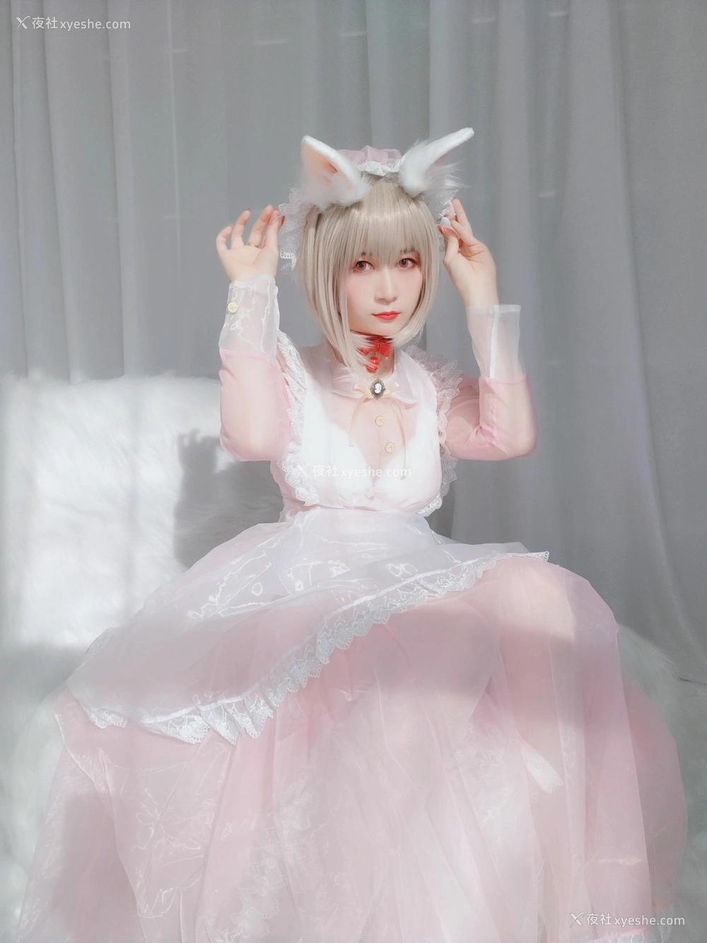 1P - Coser小姐姐白银 – 女仆小兔子