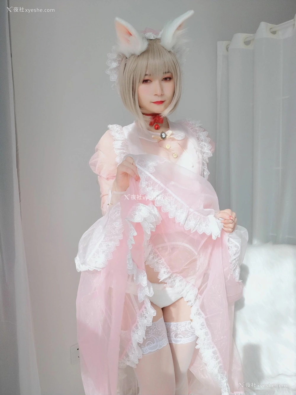 1P - Coser小姐姐白银 – 女仆小兔子
